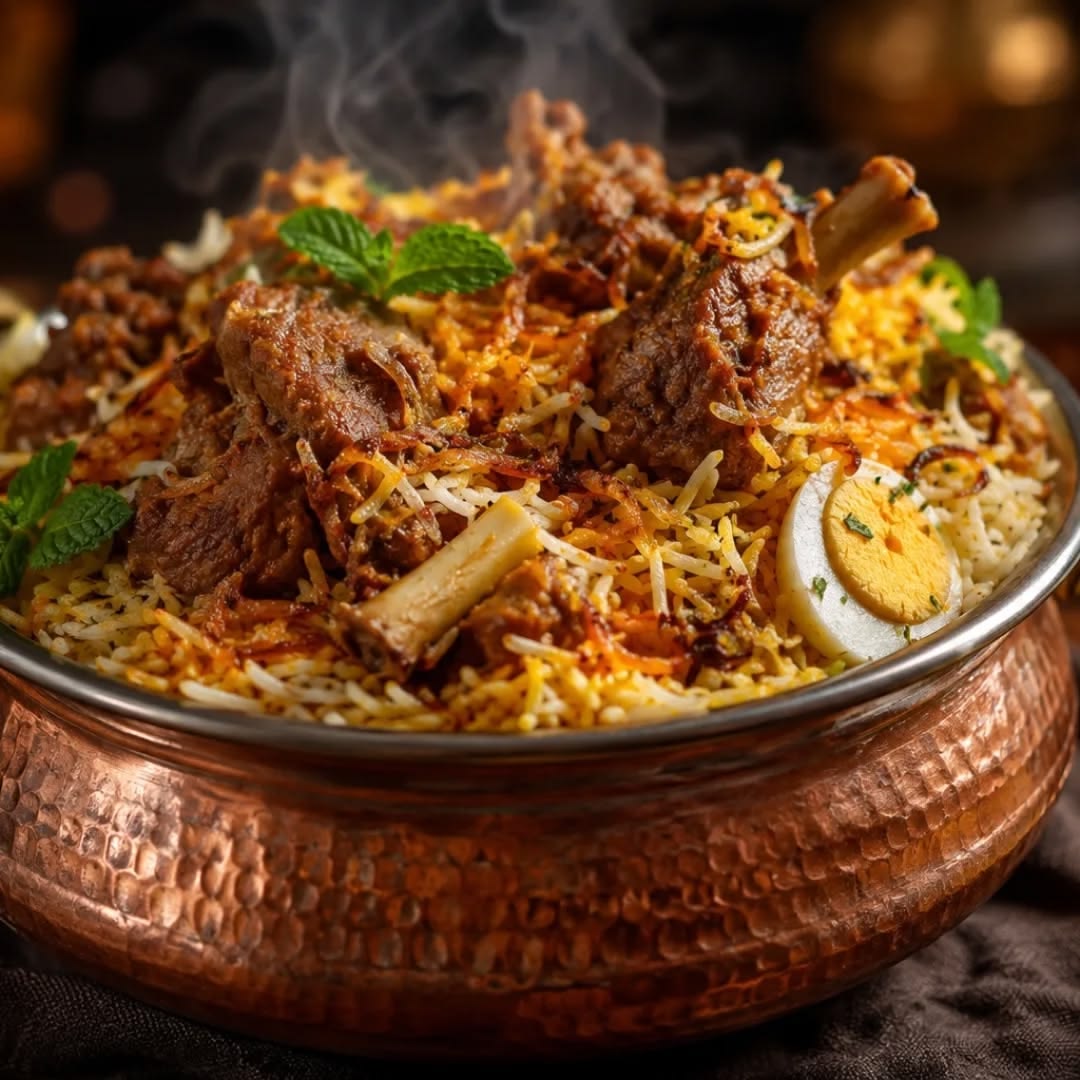 Special Beef Dum Biryani